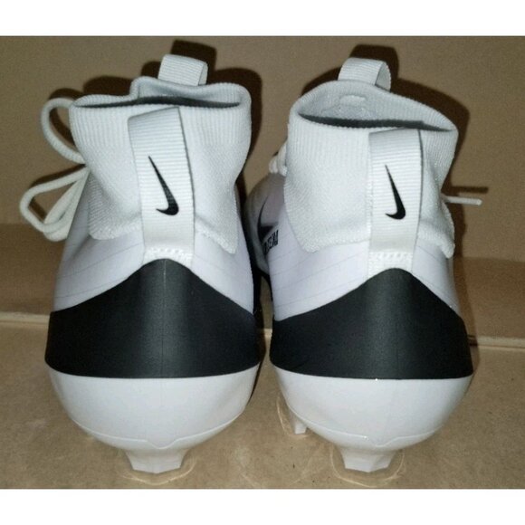 NIKE VAPOR EDGE PRO 1 WHITE/BLACK FOOTBALL CLEATS MEN\'S SIZE 10.5 NEW